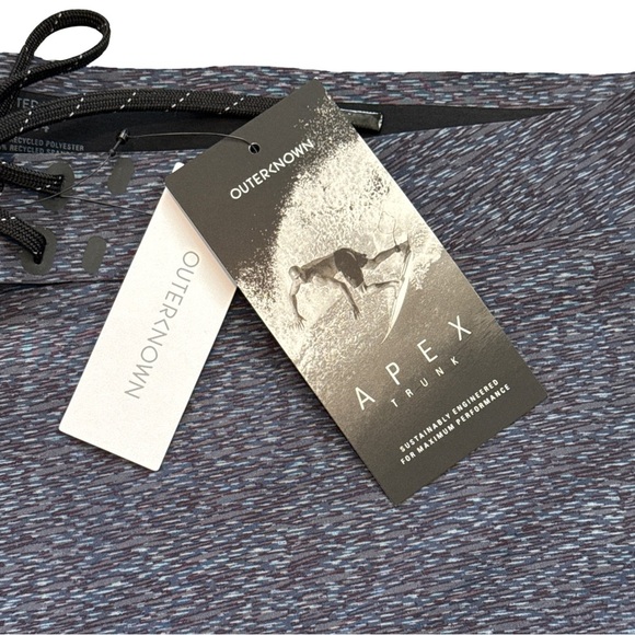Outerknown Apex Trunks by Kelly Slater Men’s 40 Blue Heather NWT Boardshorts - Picture 4 of 10